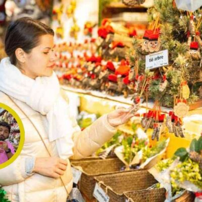 bodega en Bogotá con decoraciones navideñas desde $1.000