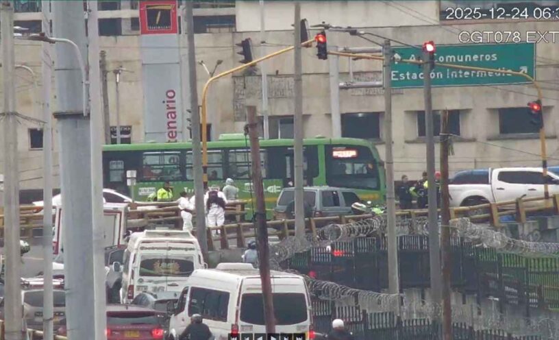 La balacera que se vivió en San Victorino Bogotá el 24 de diciembre de 2025