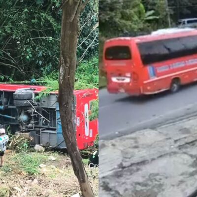 nuevo accidente en vías de Antioquia