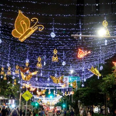 ¿Cómo quedó el alumbrado navideño de Medellín para este 2025?
