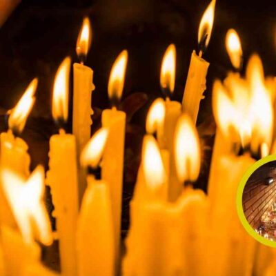 hora ideal para encender tus velas este 7 de diciembre