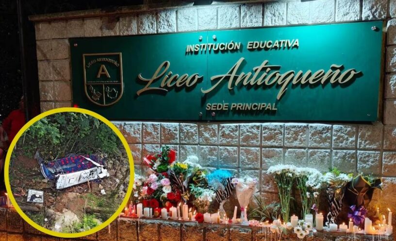 relato del sobreviviente del accidente en Antioquia