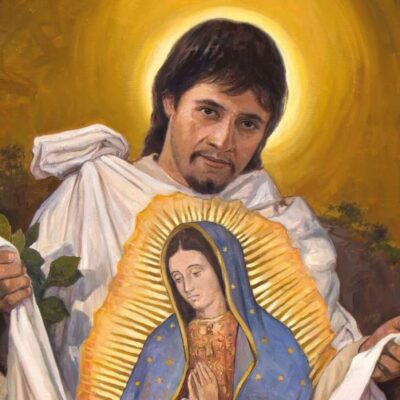 Esta es la oración del santo del día: San Juan Diego Cuauhtlatoatzin para hoy 9 de diciembre de 2025