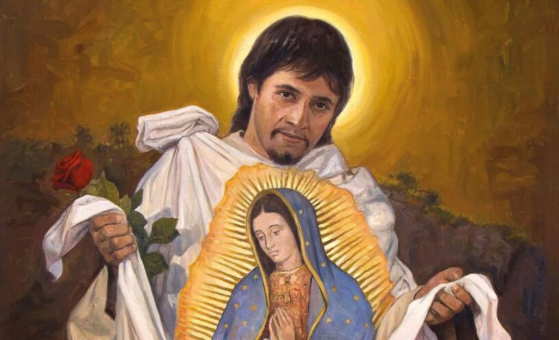 Esta es la oración del santo del día: San Juan Diego Cuauhtlatoatzin para hoy 9 de diciembre de 2025