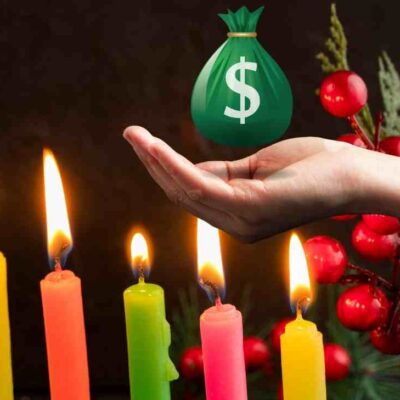 qué color de vela debes encender el Día de Velitas para atraer el dinero y la prosperidad