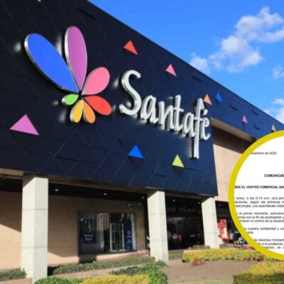 ¿Qué dijo el Centro comercial Santa Fe sobre la muerte de la mujer dentro de sus instalaciones?