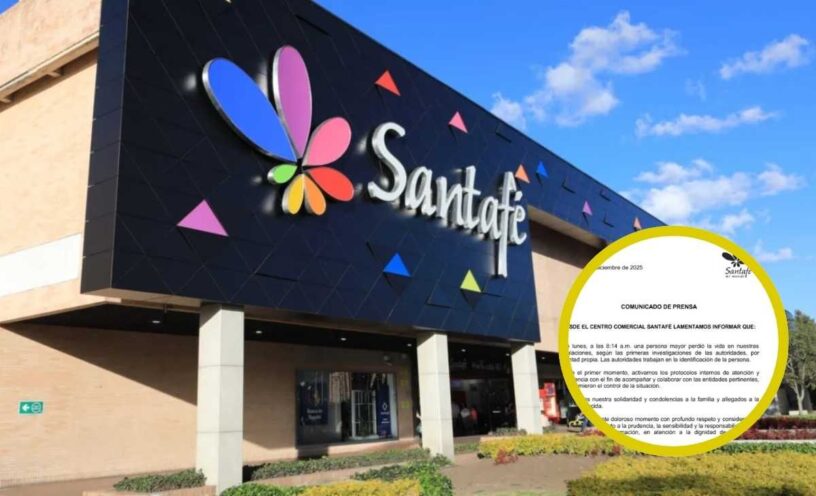 ¿Qué dijo el Centro comercial Santa Fe sobre la muerte de la mujer dentro de sus instalaciones?