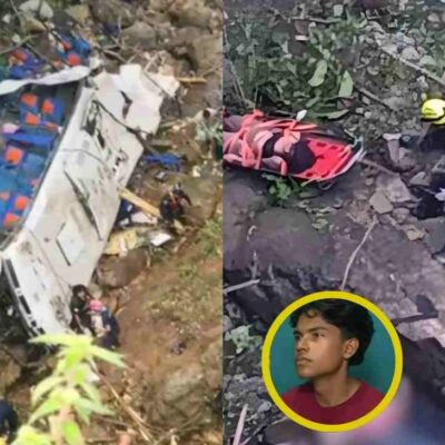 estudiante que viajaba en el bus accidentado en Antioquia relató cómo ayudó a sus compañeros, logró reunir fuerzas para auxiliar a los demás y buscar ayuda tras la tragedia