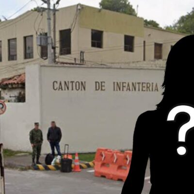 testigo de la muerte de la subteniente en el Cantón Norte