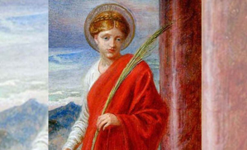 Esta es la oración del santo del día: Santa Bibiana para hoy 2 de diciembre de 2025