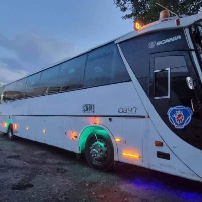 precedente bus accidente en Antioquia