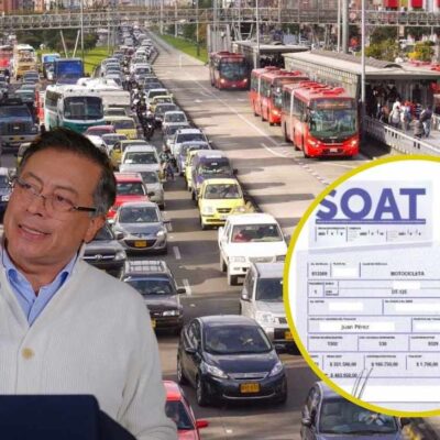 ¿Cuál fue la reforma que propuso el presidente Gustavo Petro sobre el SOAT?