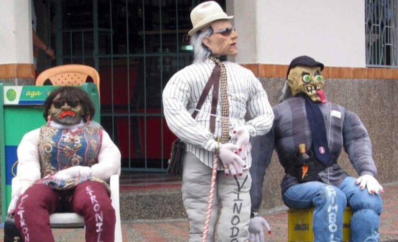 Origen de la tradición del 'año viejo' en Colombia