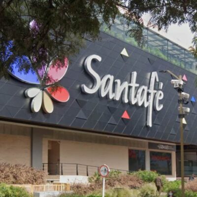 mujer murió en el Centro Comercial Santa Fe
