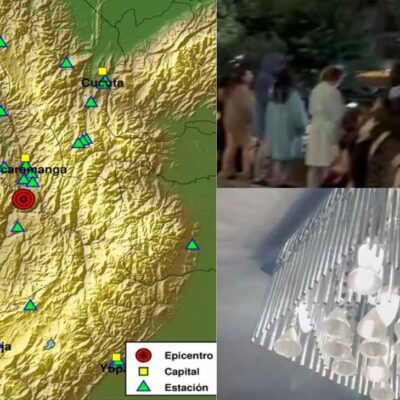 Reveal videos del temblor de este miércoles 10 de diciembre