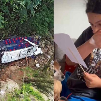 Sobreviviente del accidente en Antioquia habló con la voz afónica