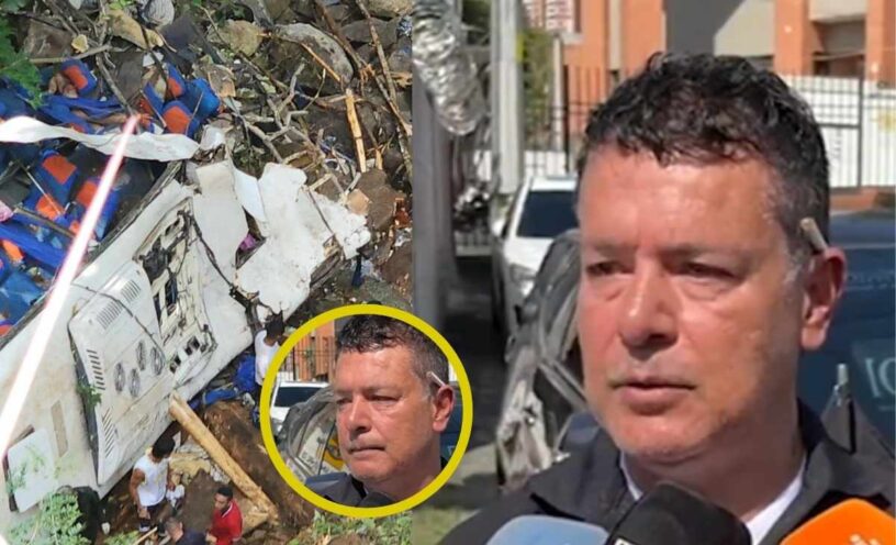 Abuelo de víctima contó detalle inédito del bus que se accidentó en Antioquia