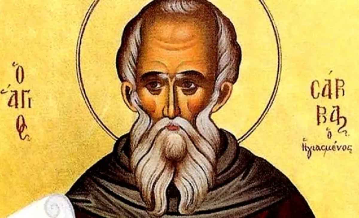 Esta es la oración del santo del día: San Sabas para hoy 5 de diciembre de 2025