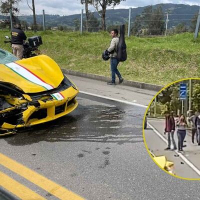 Esta es la identidad del motociclista que murió tras chocar con un Ferrari