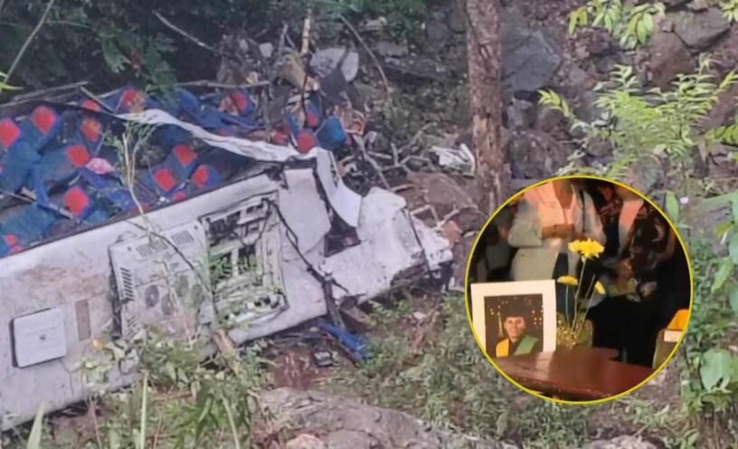 Así fue la velatón por los 16 estudiantes muertos en Antioquía