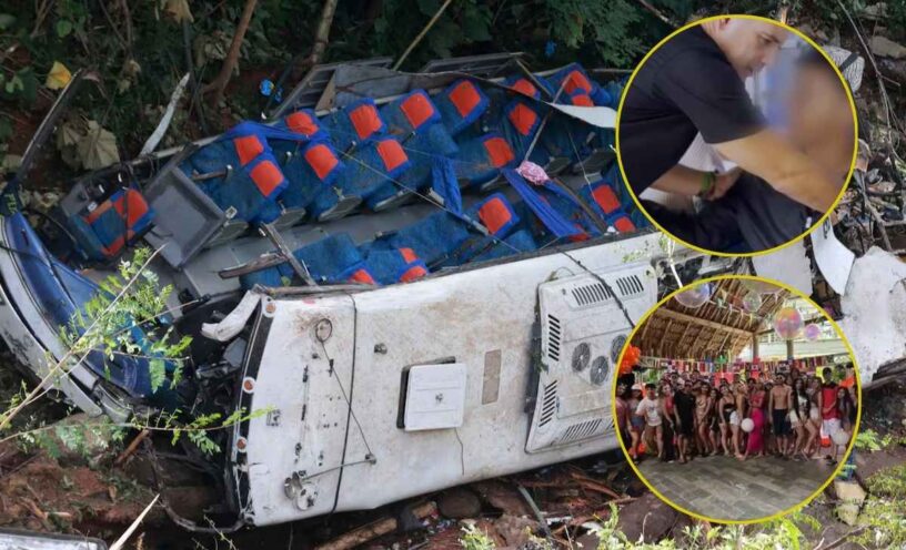 Sobreviviente relató cómo fue la caída del bus en Antioquía