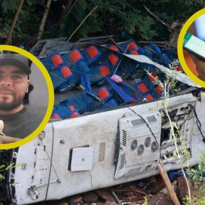 El mensaje que defiende al conductor del bus del accidente de Antioquia: ¿Qué hizo antes de la tragedia?