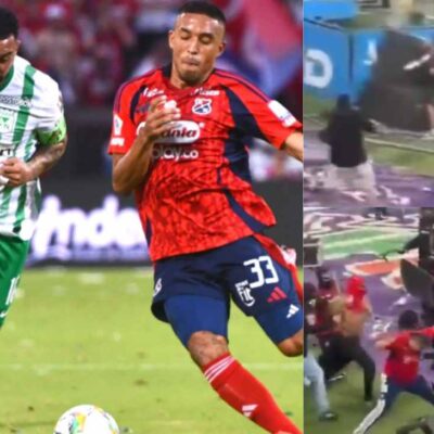 Enfrentamiento entre hinchas de Nacional y Medellín dejó más de 50 heridos