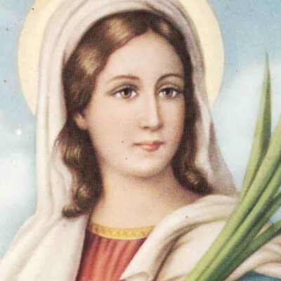 Esta es la oración del santo del día: Santa Lucía de Siracusa para hoy 13 de diciembre de 2025