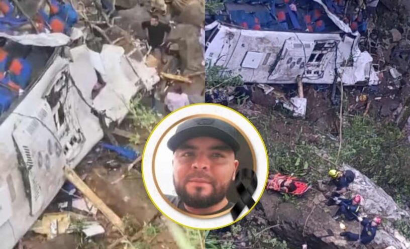 Esta era la identidad del conductor del bus que cayó en Antioquía