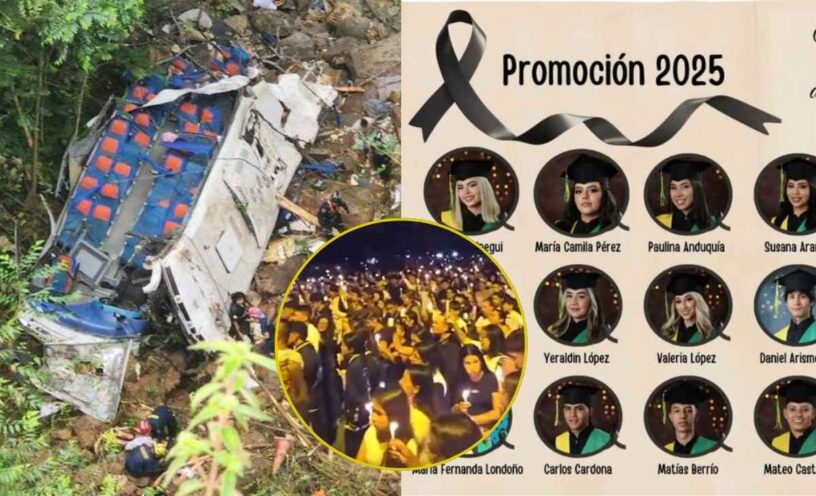 Familias de los estudiantes que murieron en Antioquía enfrentan grave problema