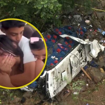 El video de los sobrevivientes al accidente de bus en Antioquia: Regreso al lugar de la tragedia