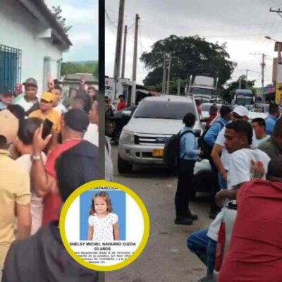 video de la niña que fue encontrada sin vida en un costal en La Guajira