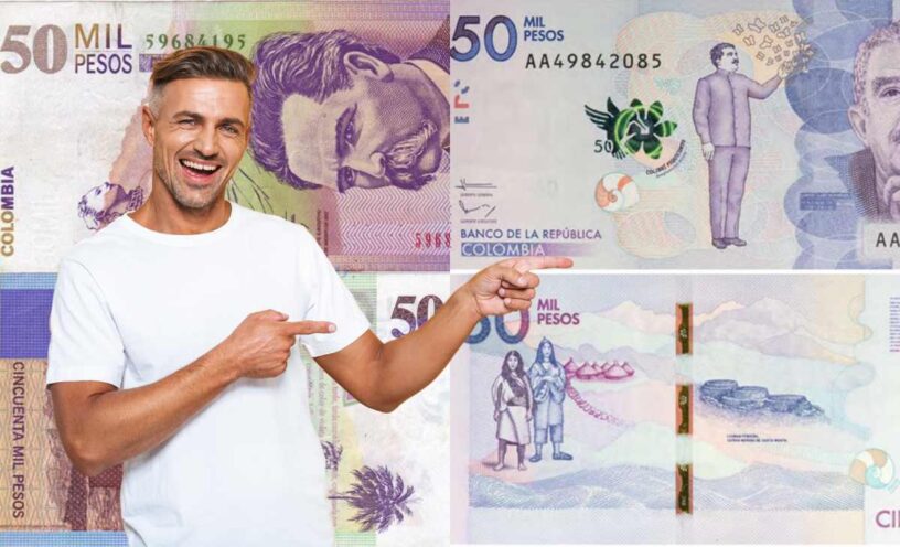 Este es el billete de 50000 que puede vender por más de un millón de pesos