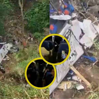 video del bus minutos antes de la tragedia en Antioquia