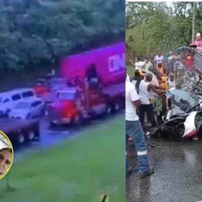 video grabado minutos antes del fatal accidente en la vía a Buenaventura