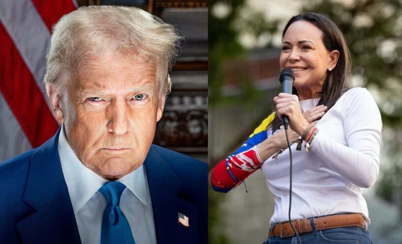Trump declaró cuál será el futuro de María Corina Machado