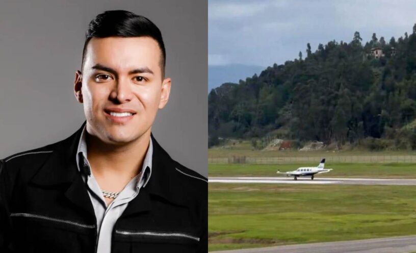 sitio del accidente de Yeison Jiménez