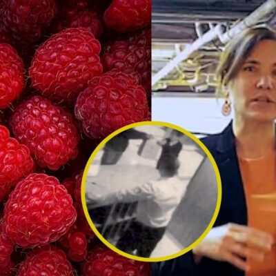 Revelaron video del domiciliario que entregó las frambuesas envenenadas con Talio