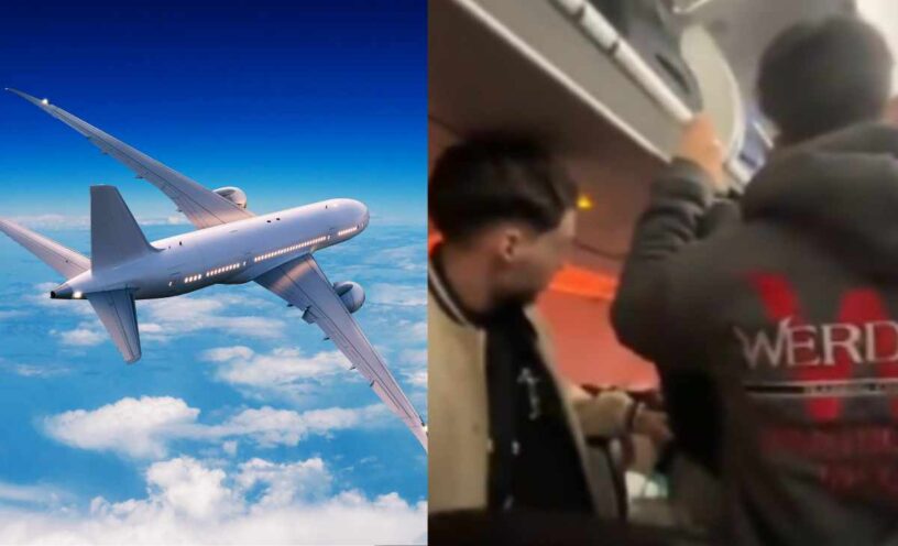 El video de la mujer que denunció que un hombre la besó mientras ella iba dormida en el avión
