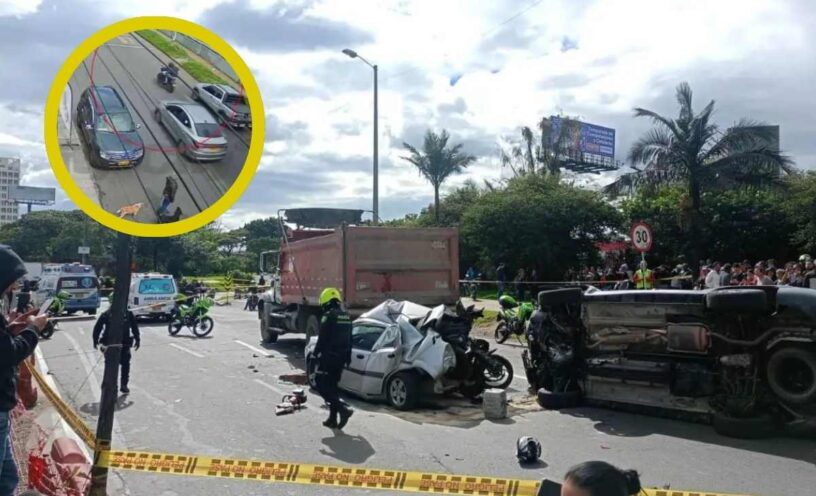 ¿Qué dijo el conductor que provocó el accidente en la avenida 68 en Bogotá?