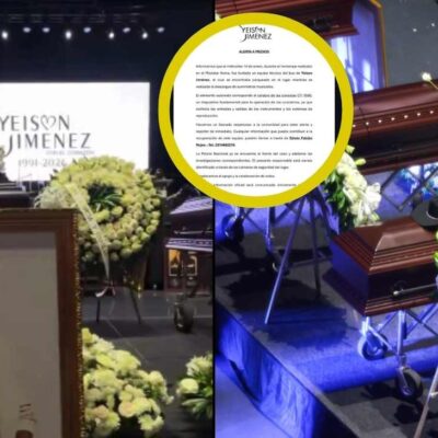 Familia y equipo de Yeison Jiménez denuncia robo en el Movistar Arena durante homenaje