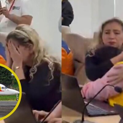 reacción al accidente de Satena