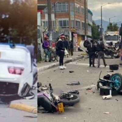 Fiscalía tomó decisión en accidente de la Avenida Mutis