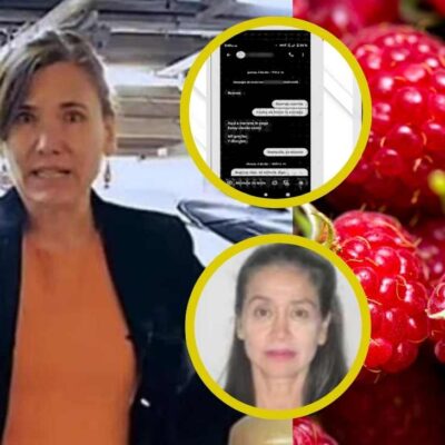 Las fotos del chat del domiciliario con persona que le entregó las frambuesas envenenadas con TalioLas fotos del chat del domiciliario con persona que le entregó las frambuesas envenenadas con Talio
