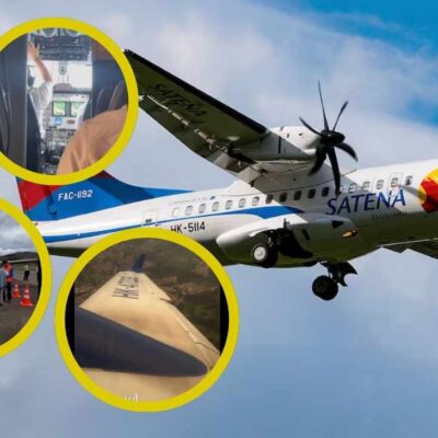 ¿Qué dijo mujer que ya había volado antes en el avión Satena que se accidentó?