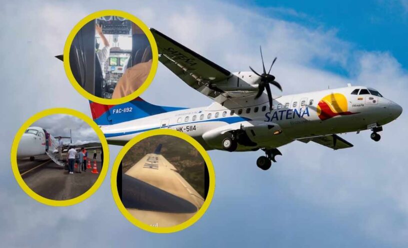 ¿Qué dijo mujer que ya había volado antes en el avión Satena que se accidentó?