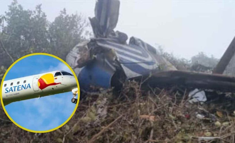 ¿Cuál es la primera hipótesis de lo ocurrido en el accidente del avión de Satena?