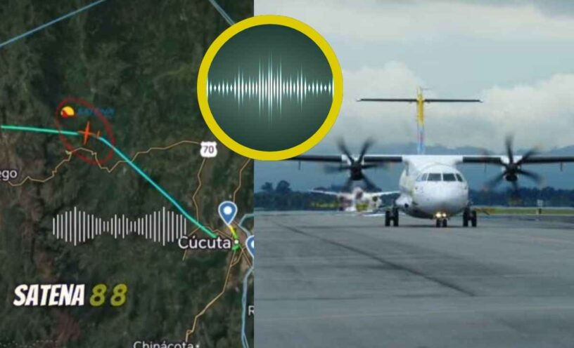 Apareció audio de la última comunicación que tuvo el avión de Satena antes del accidente