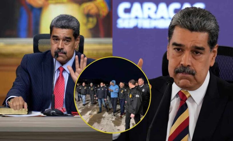 Indignante gesto de Nicolás Maduro en una imagen tras su llegada a Nueva York