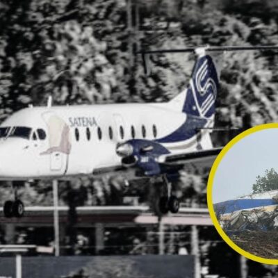 encontraron caja negra avión satena